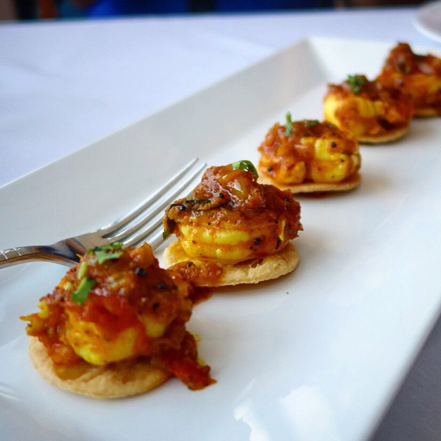 Dhoom - Secaucus, NJ – Shrimp Balchao – shrimp cooked in fiery sauce