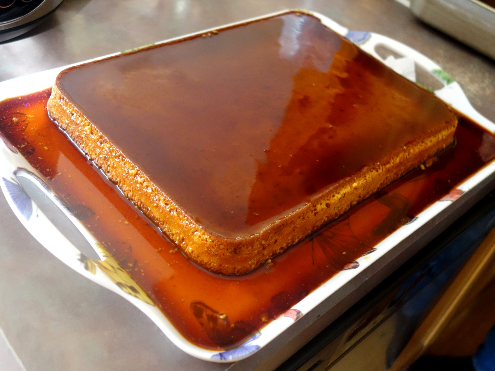 Flan - take 3... third time's a charm! Mother's Day flan
